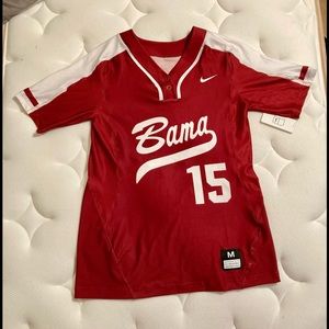New with tags women’s Nike size large short sleeve Alabama Crimson Tide jersey